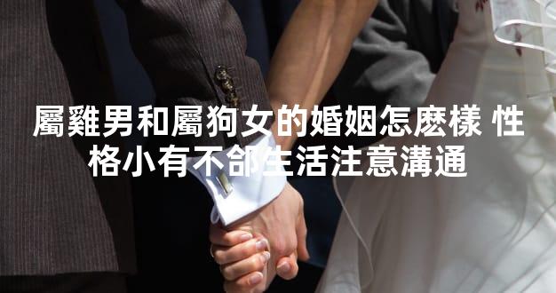 屬雞男和屬狗女的婚姻怎麽樣 性格小有不郃生活注意溝通